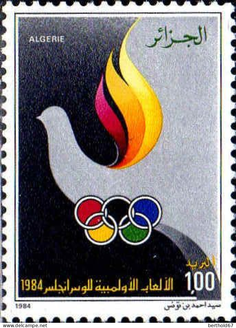 Algérie (Rep) Poste N** Yv: 812 Mi:853 Jeux Olympiques D'été Los Angeles (Thème) - Verano 1984: Los Angeles