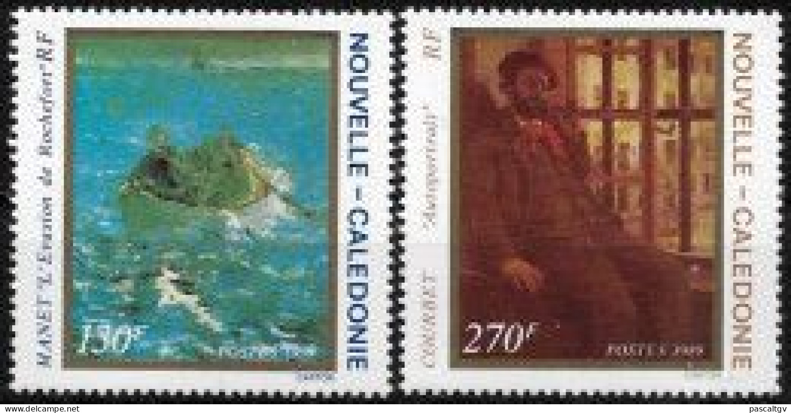 Nouvelle Calédonie - 1989 - Paire N°585/586 ** - Neufs