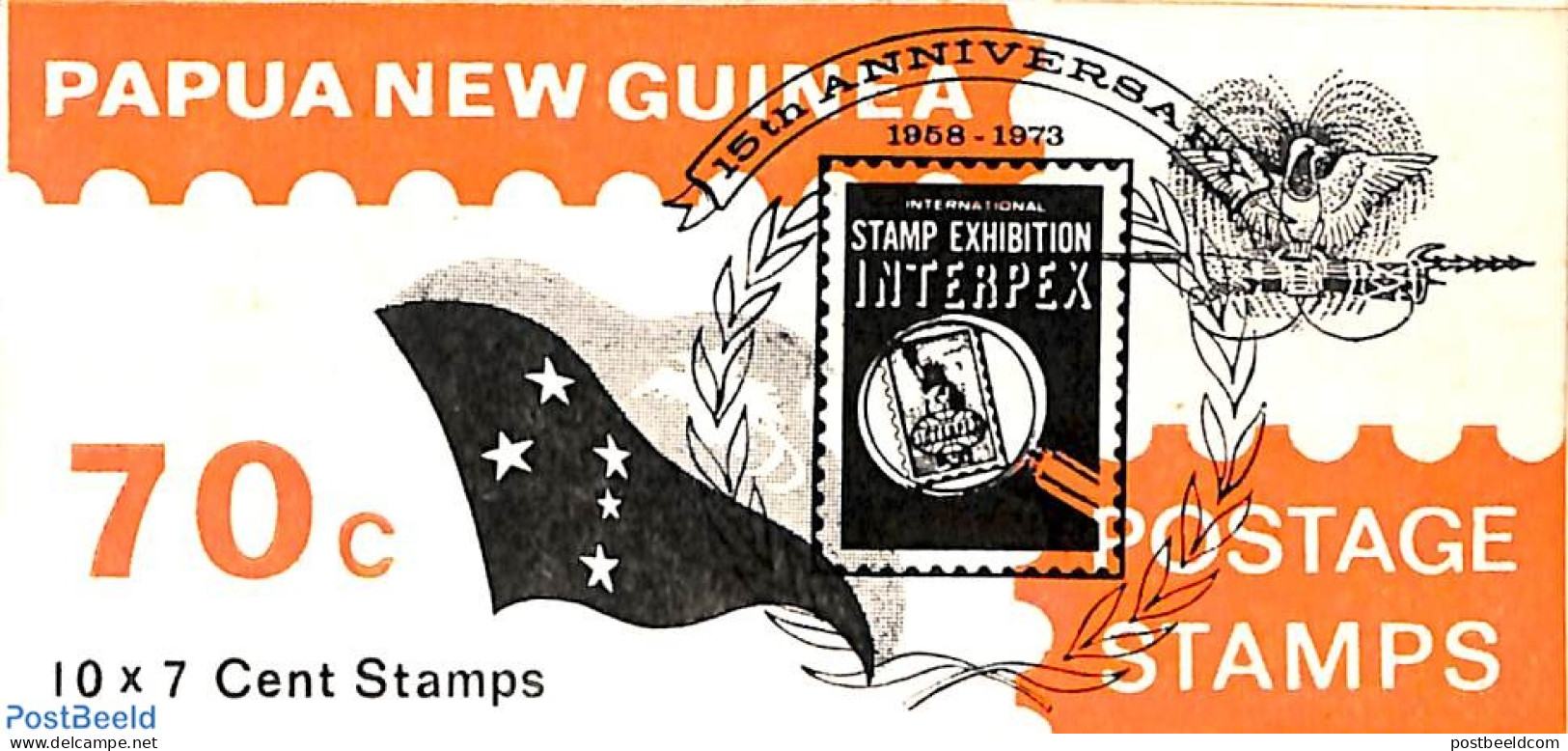 Papua New Guinea 1973 Interpex Overprint Booklet, Mint NH, Philately - Stamp Booklets - Non Classés
