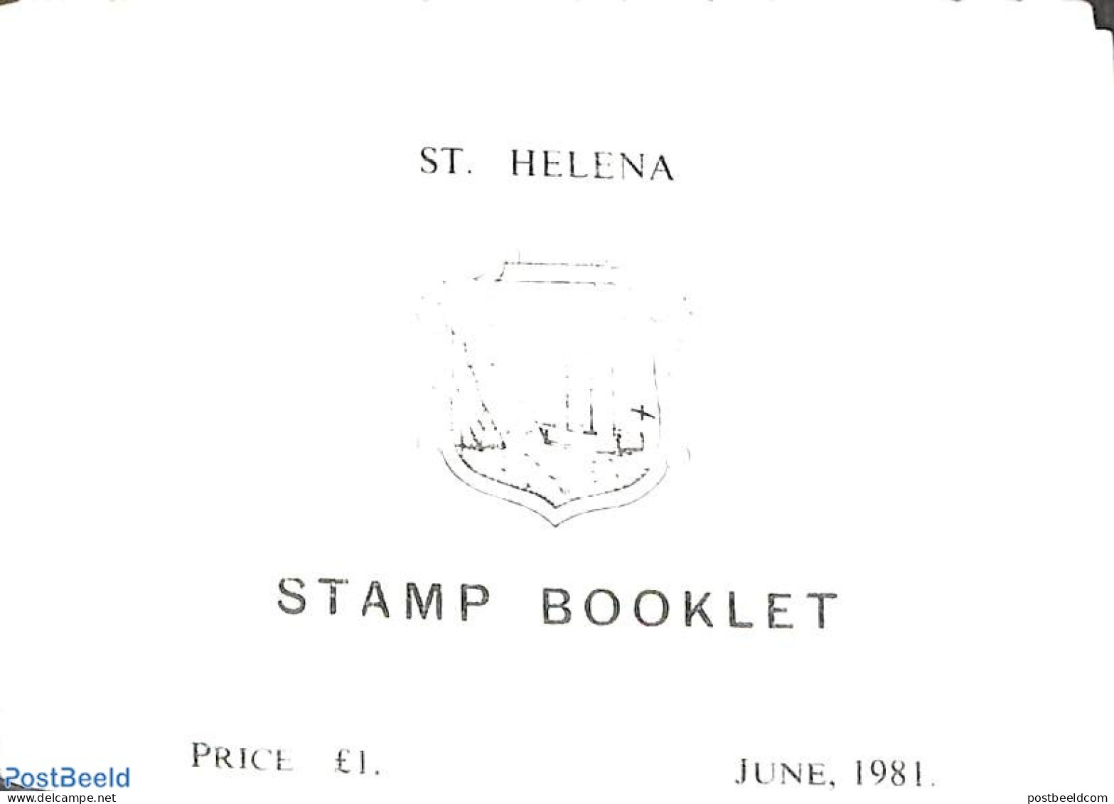 Saint Helena 1981 Definitives Booklet, Mint NH, Stamp Booklets - Non Classés
