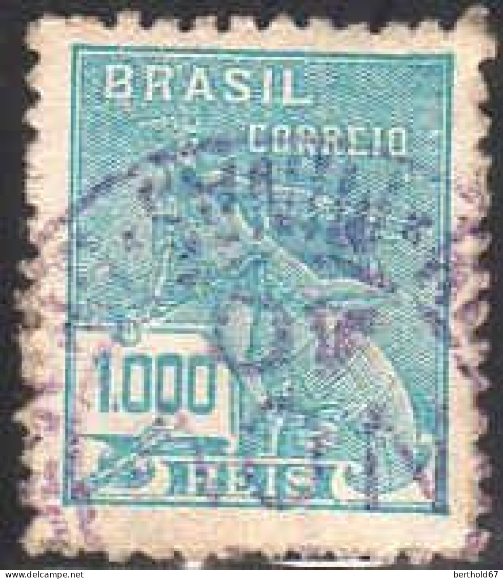 Brésil Poste Obl Yv: 208 Mi:317X Allégorie Du Commerce (Beau Cachet Rond) - Used Stamps