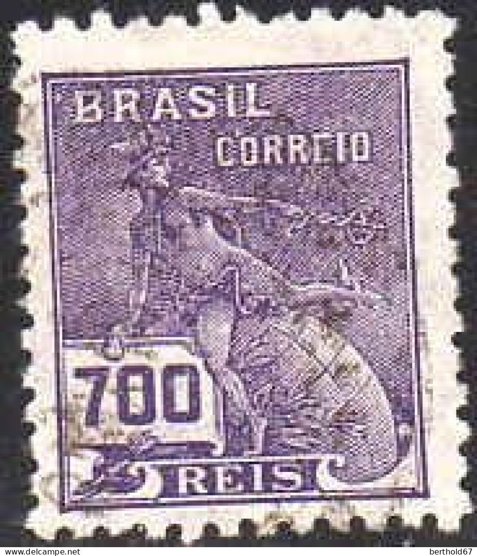 Brésil Poste Obl Yv: 207 Mi:316X Allégorie Du Commerce (cachet Rond) - Used Stamps