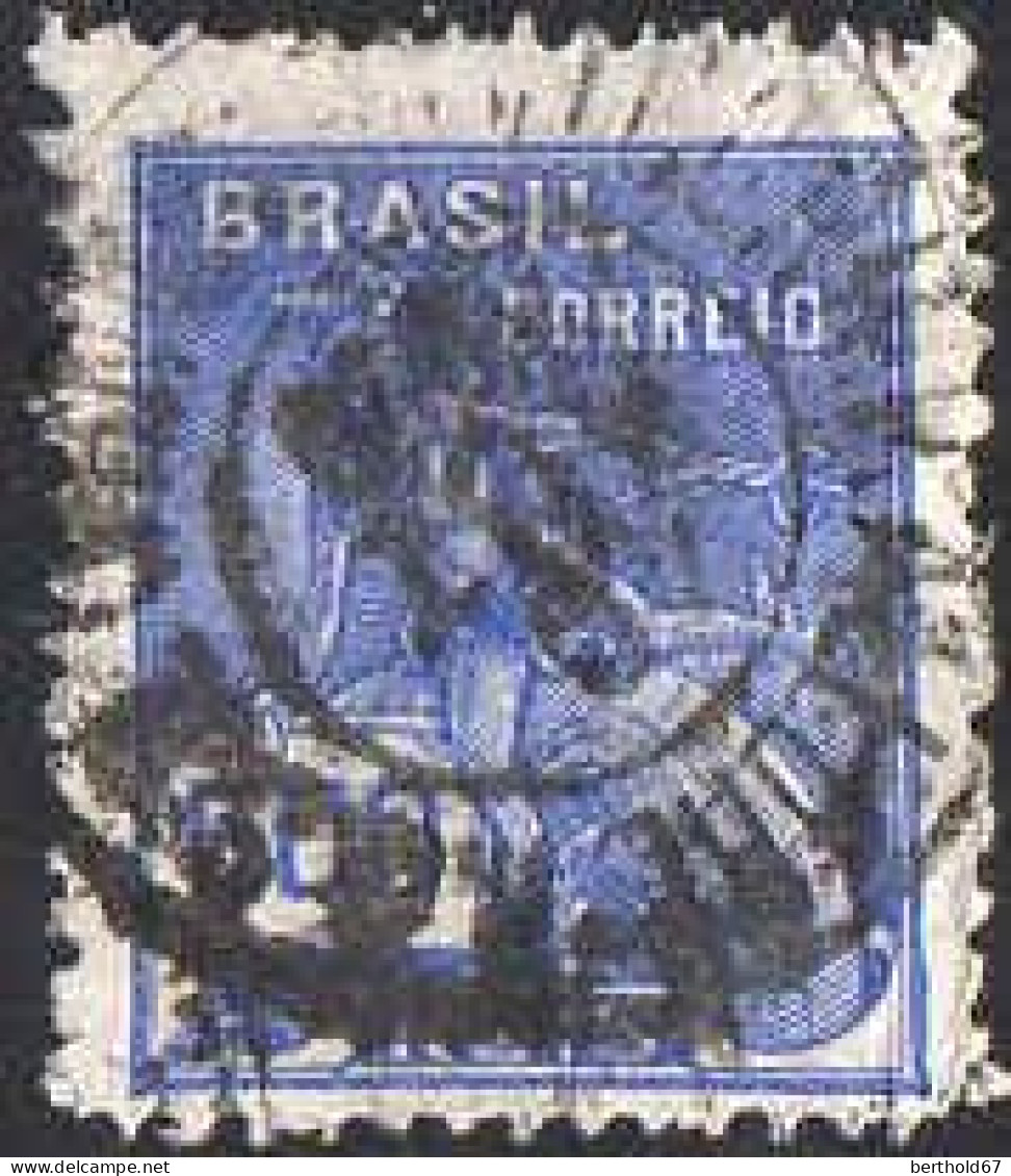 Brésil Poste Obl Yv: 205 Mi:314X Allégorie Du Commerce (TB Cachet Rond) - Used Stamps