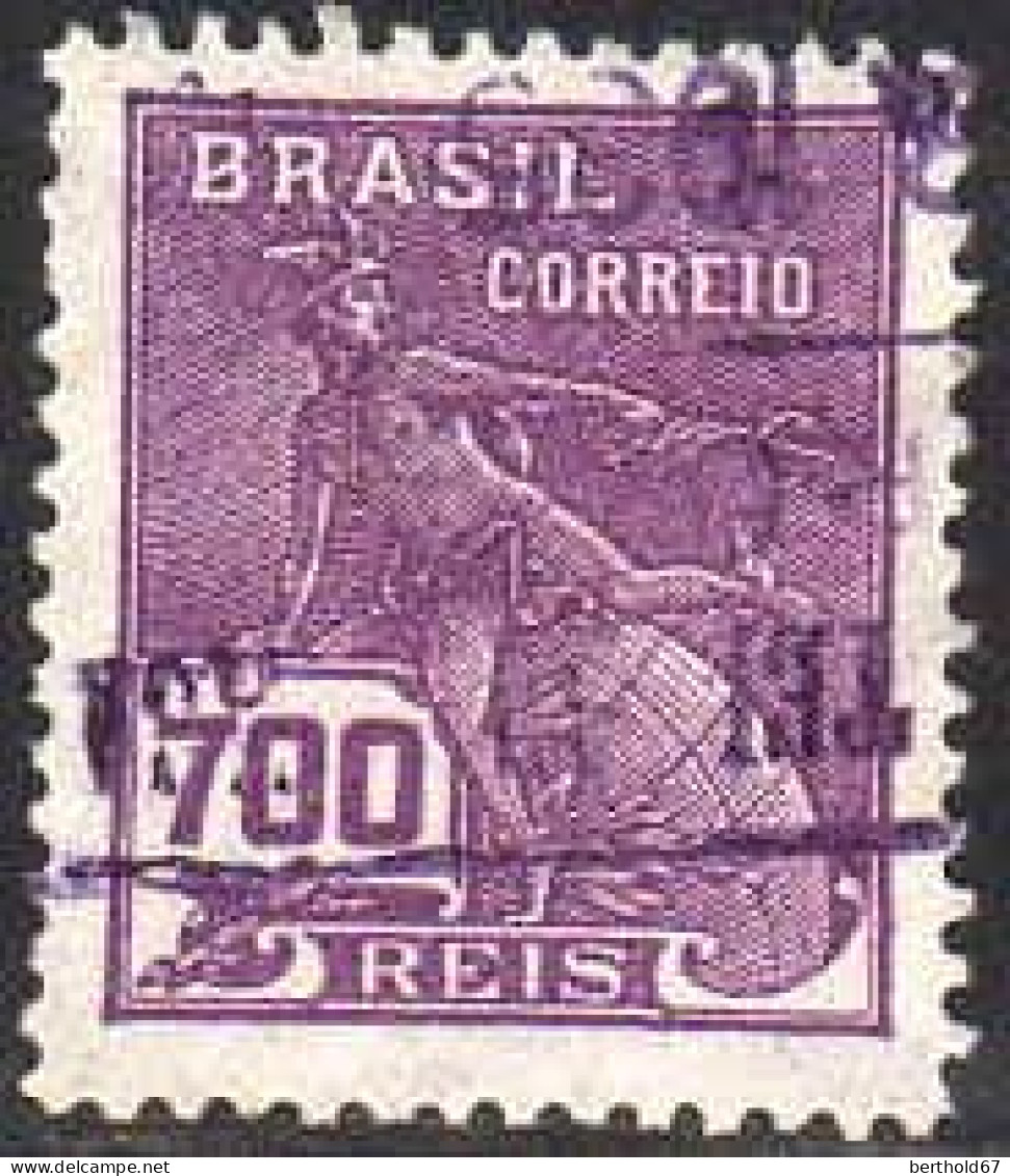 Brésil Poste Obl Yv: 207 Mi:316X Allégorie Du Commerce (Belle Obl.mécanique) - Usados