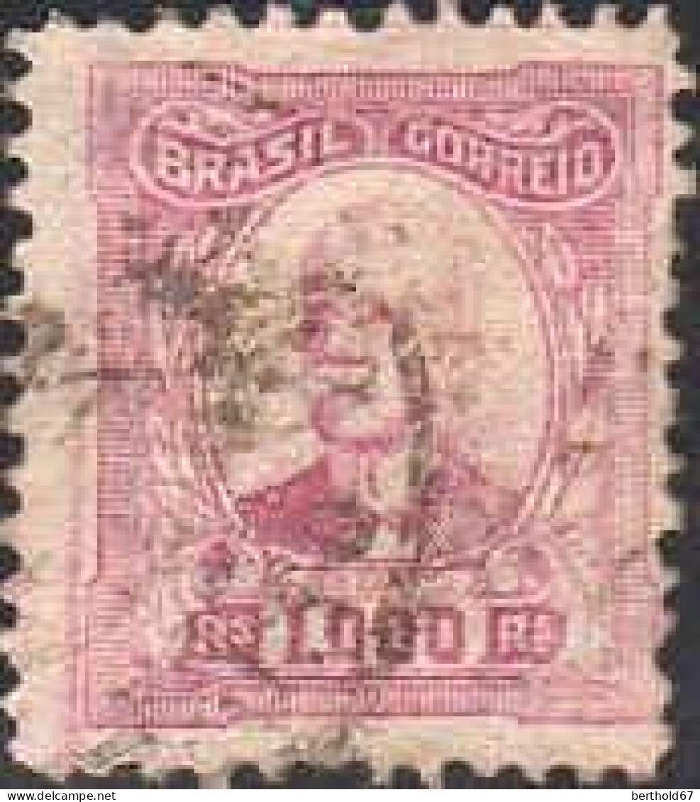Brésil Poste Obl Yv: 188 Mi:267AIY Ruy Barbosa Ecrivain (cachet Rond) - Used Stamps