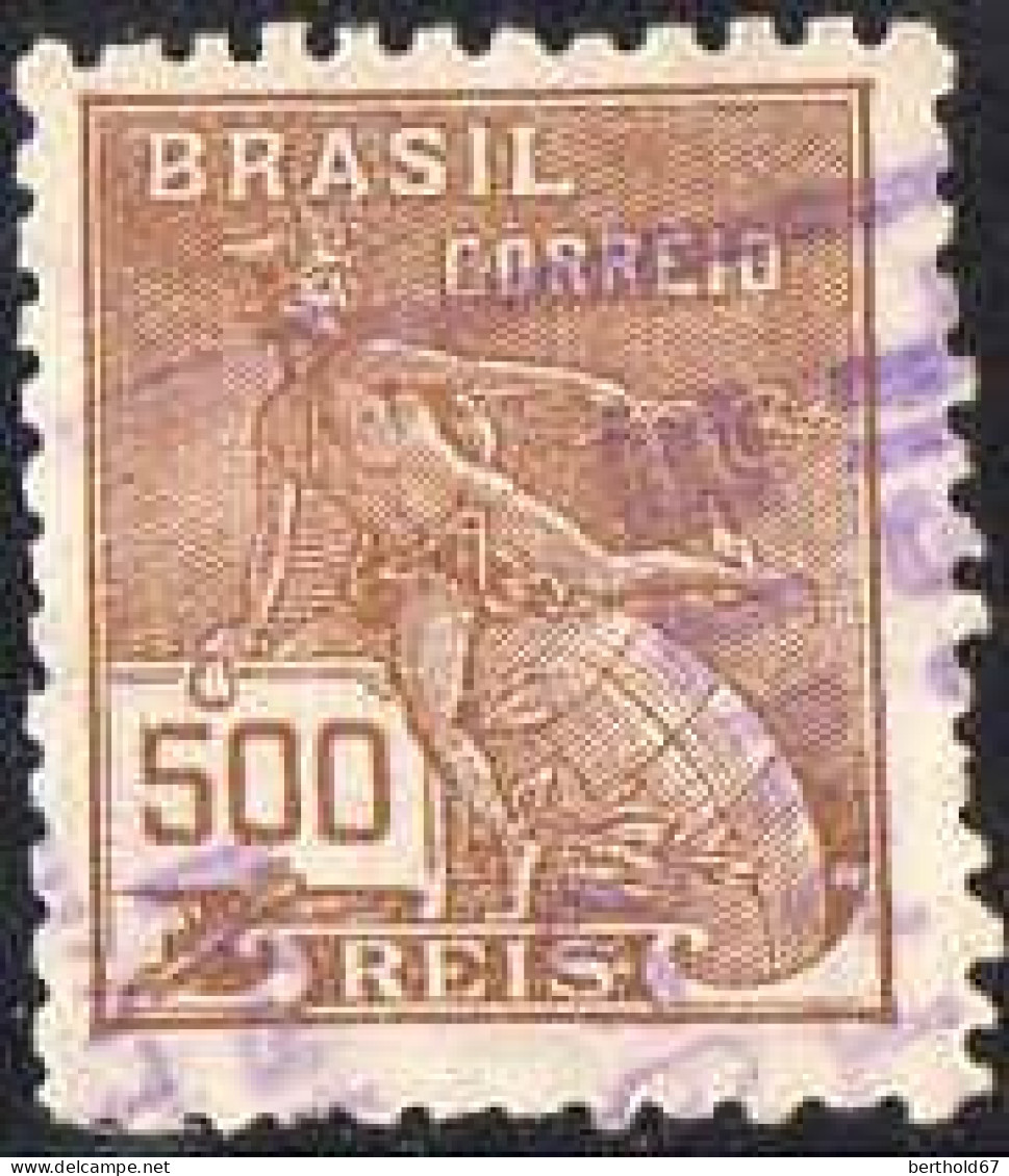 Brésil Poste Obl Yv: 177 Mi:218 Allégorie Du Commerce (Belle Obl.mécanique) - Oblitérés