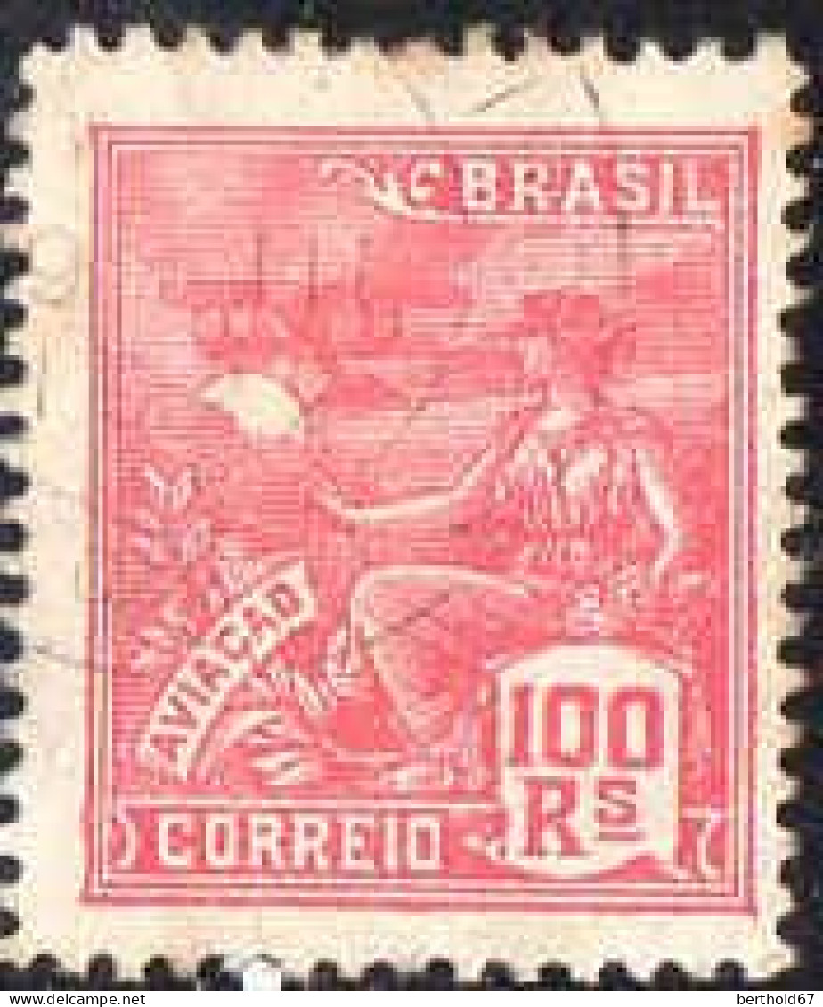 Brésil Poste Obl Yv: 170 Mi:215 Aviaçao Allégorie (Beau Cachet Rond) - Used Stamps