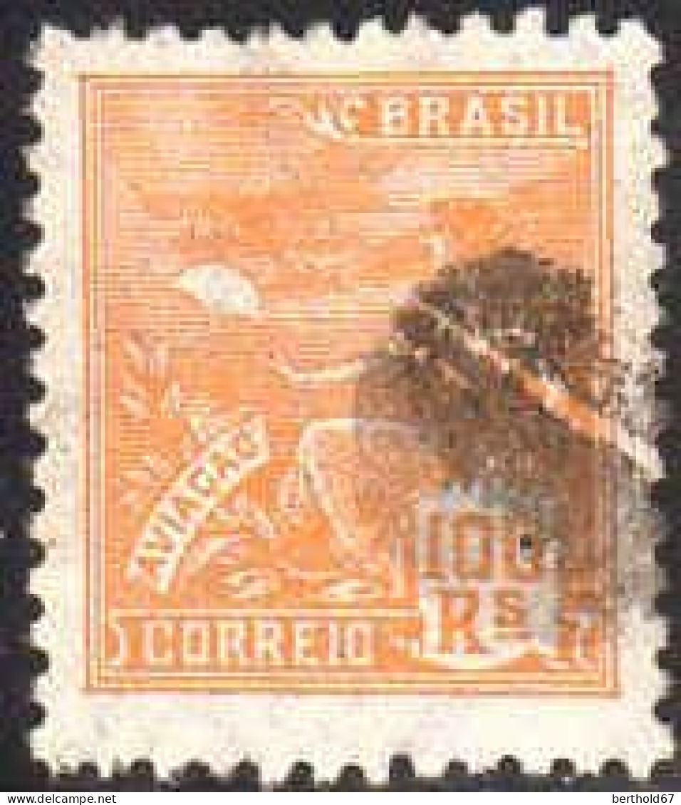 Brésil Poste Obl Yv: 171 Mi:235 Aviaçao Allégorie (Belle Obl.mécanique) - Gebraucht