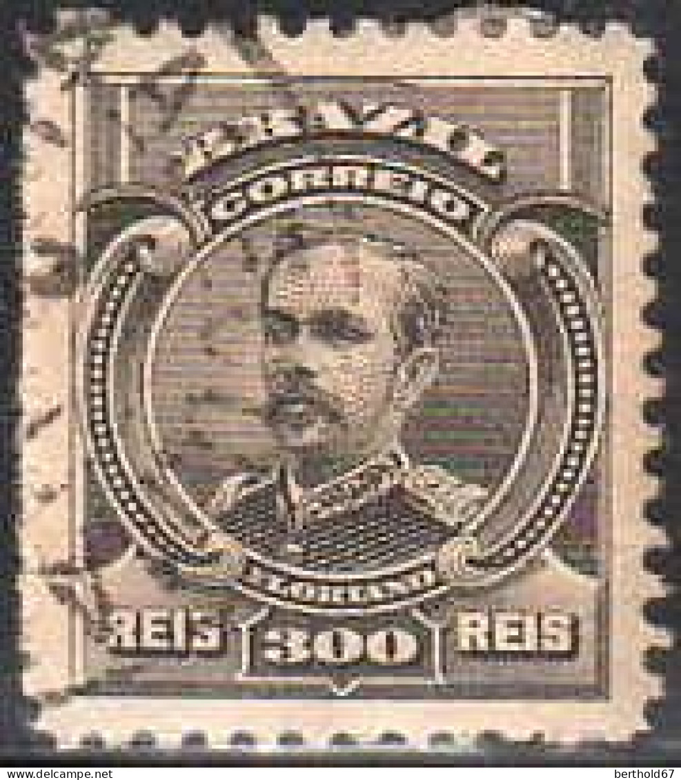 Brésil Poste Obl Yv: 133 Mi:168 Maréchal Floriano Vieira Peixoto (Beau Cachet Rond) - Used Stamps