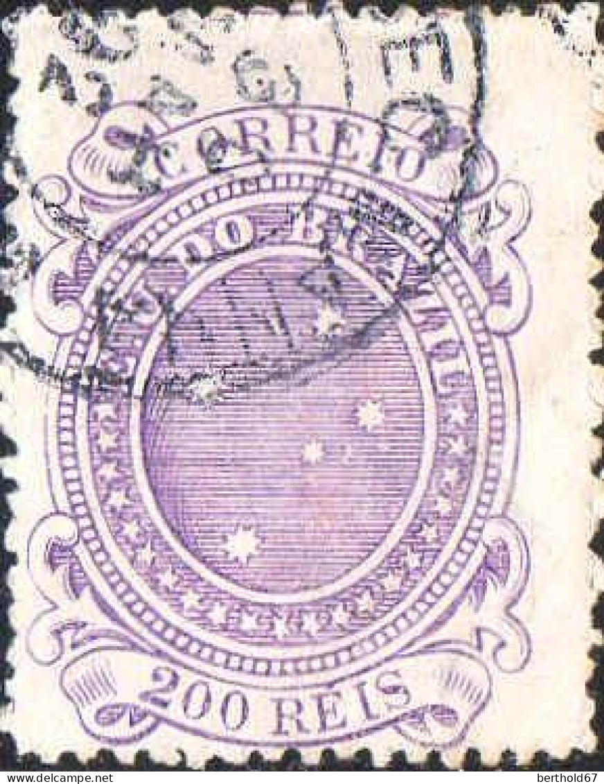 Brésil Poste Obl Yv:  71 Mi:89 Croix Du Sud (TB Cachet Rond) - Used Stamps