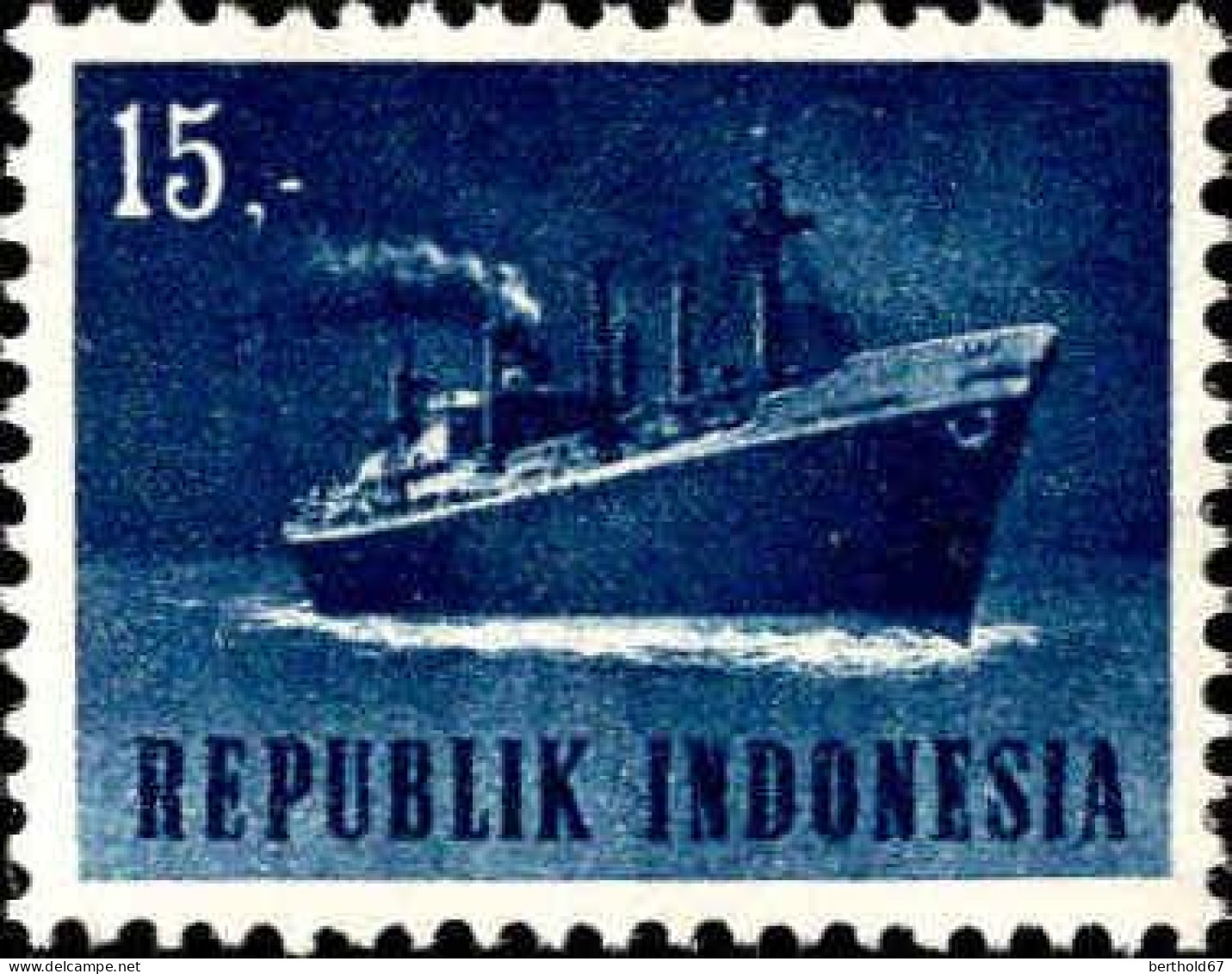 Indonesie Poste N** Yv: 386 Mi:447 Navire De Transport - Indonesien