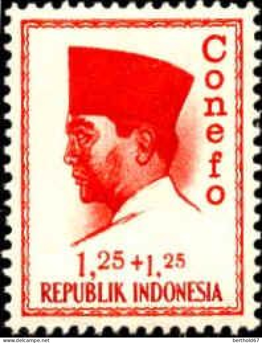 Indonesie Poste N** Yv: 411 à 422 Président Sukarno Conefo - Indonesien