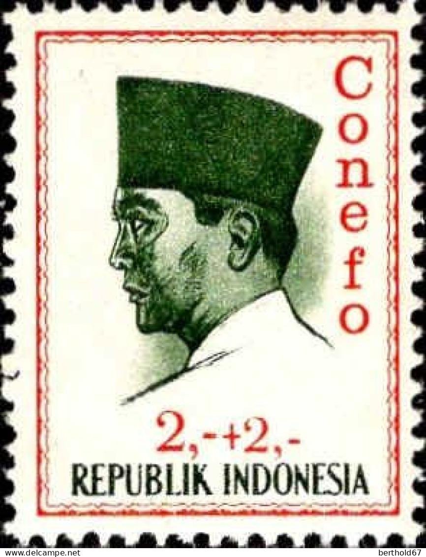 Indonesie Poste N** Yv: 411 à 422 Président Sukarno Conefo - Indonesien