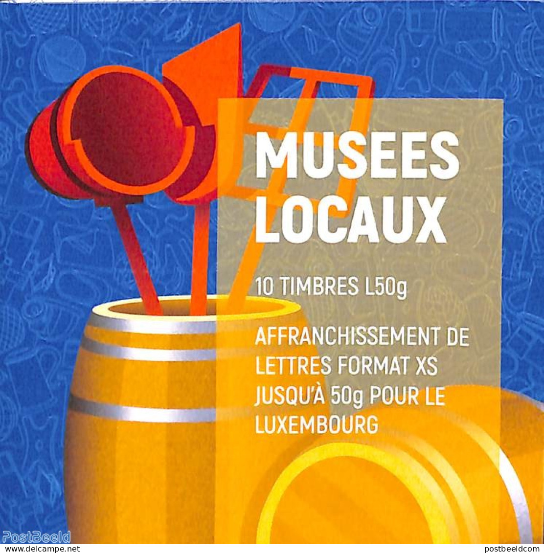 Luxemburg 2020 Local Museums Booklet S-a, Mint NH, Stamp Booklets - Art - Art & Antique Objects - Museums - Neufs