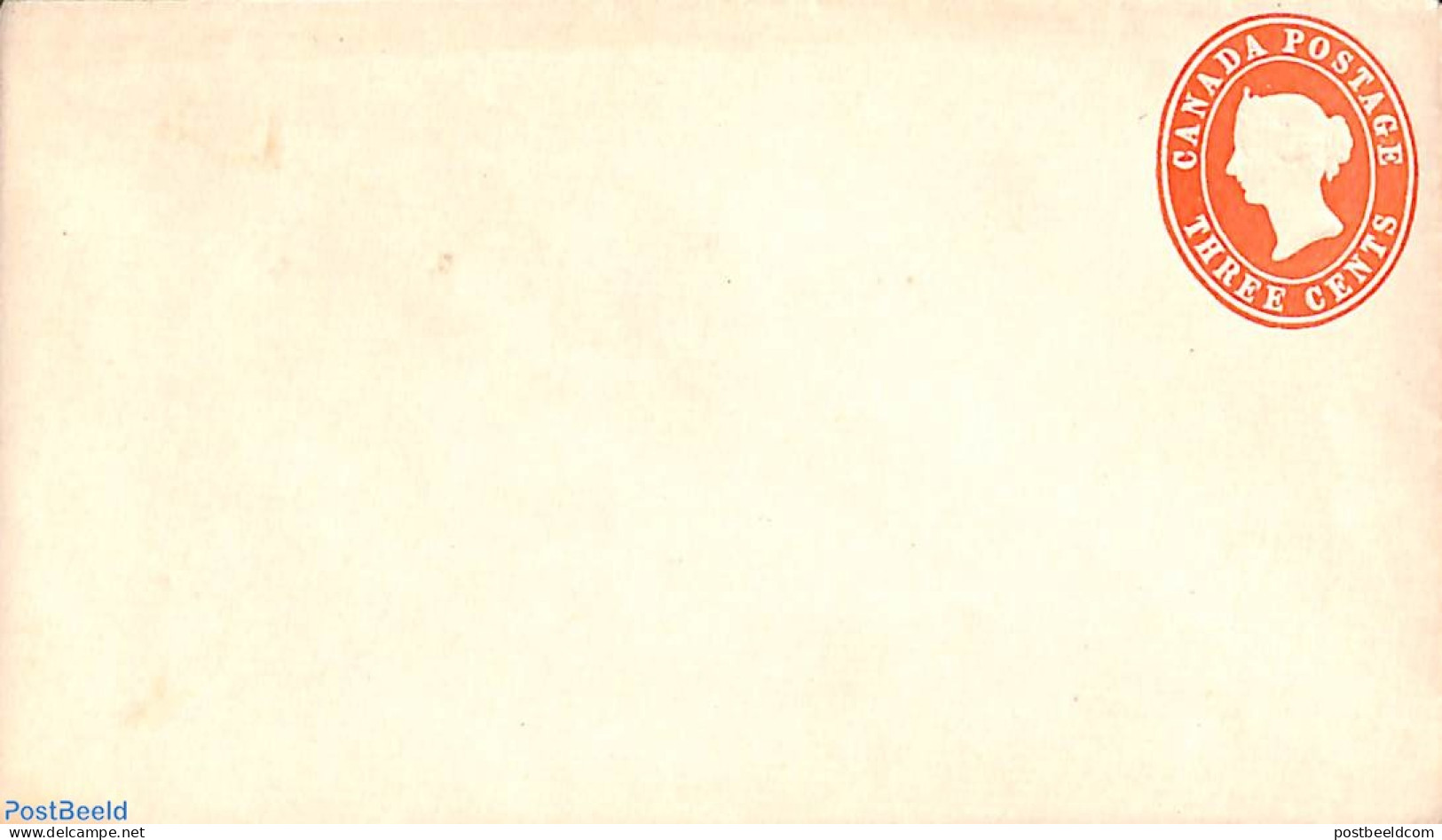 Canada 1877 Envelope 3c (138x79mm), Unused Postal Stationary - Storia Postale