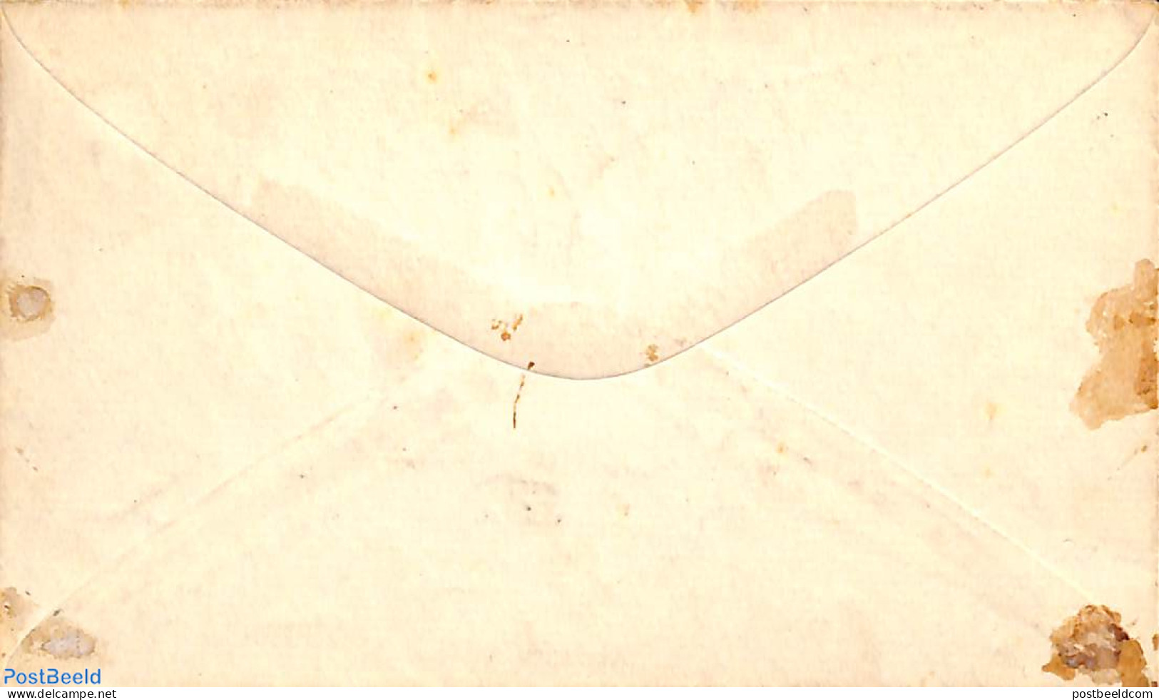 Canada 1860 Envelope 10c, Unused Postal Stationary - Cartas & Documentos