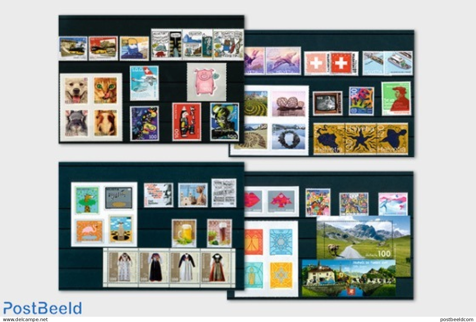 Switzerland 2019 Official Yearset 2019, Mint NH, Various - Yearsets (by Country) - Unused Stamps