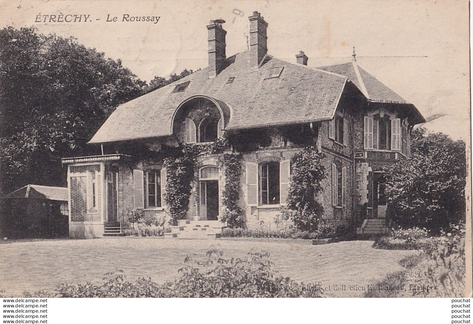 V14-91) ETRECHY - LE ROUSSAY - ( 2 SCANS ) - Etrechy