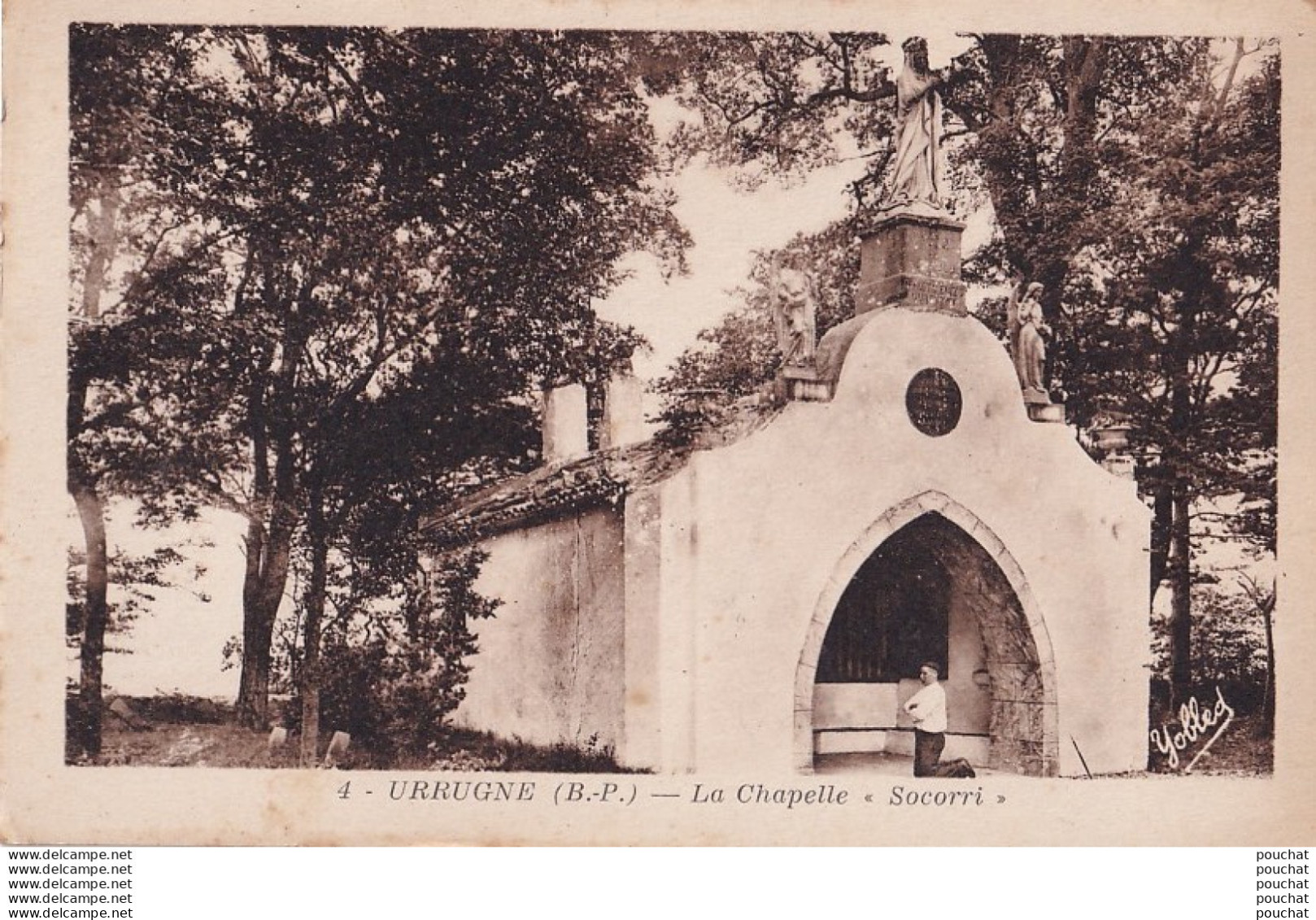 V7-64) URRUGNE - LA CHAPELLE SOCORRI - ( ANIMEE - 2 SCANS ) - Urrugne