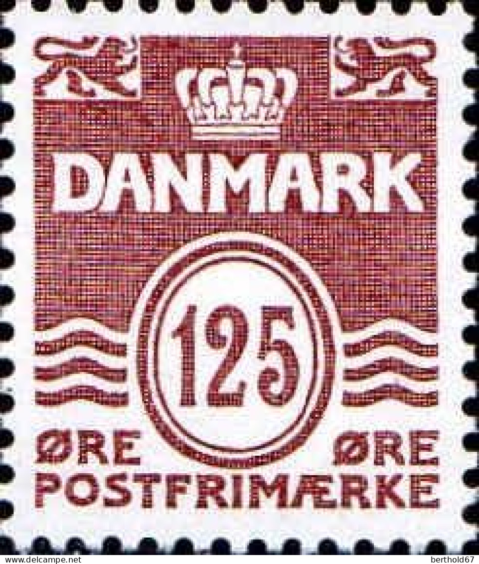 Danemark Poste N** Yv: 967 Mi:964 Postfrimærke Chiffre Sous Couronne - Nuovi
