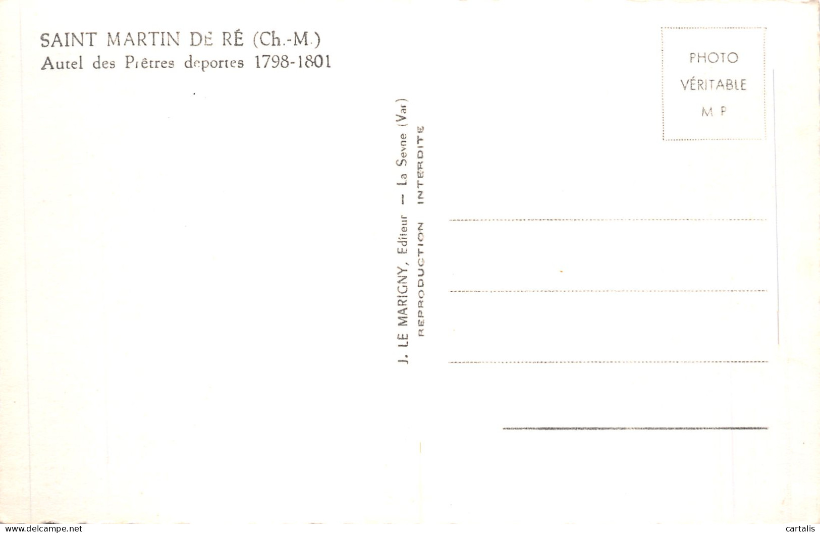 17-SAINT MARTIN DE RE-N°4491-G/0065 - Saint-Martin-de-Ré