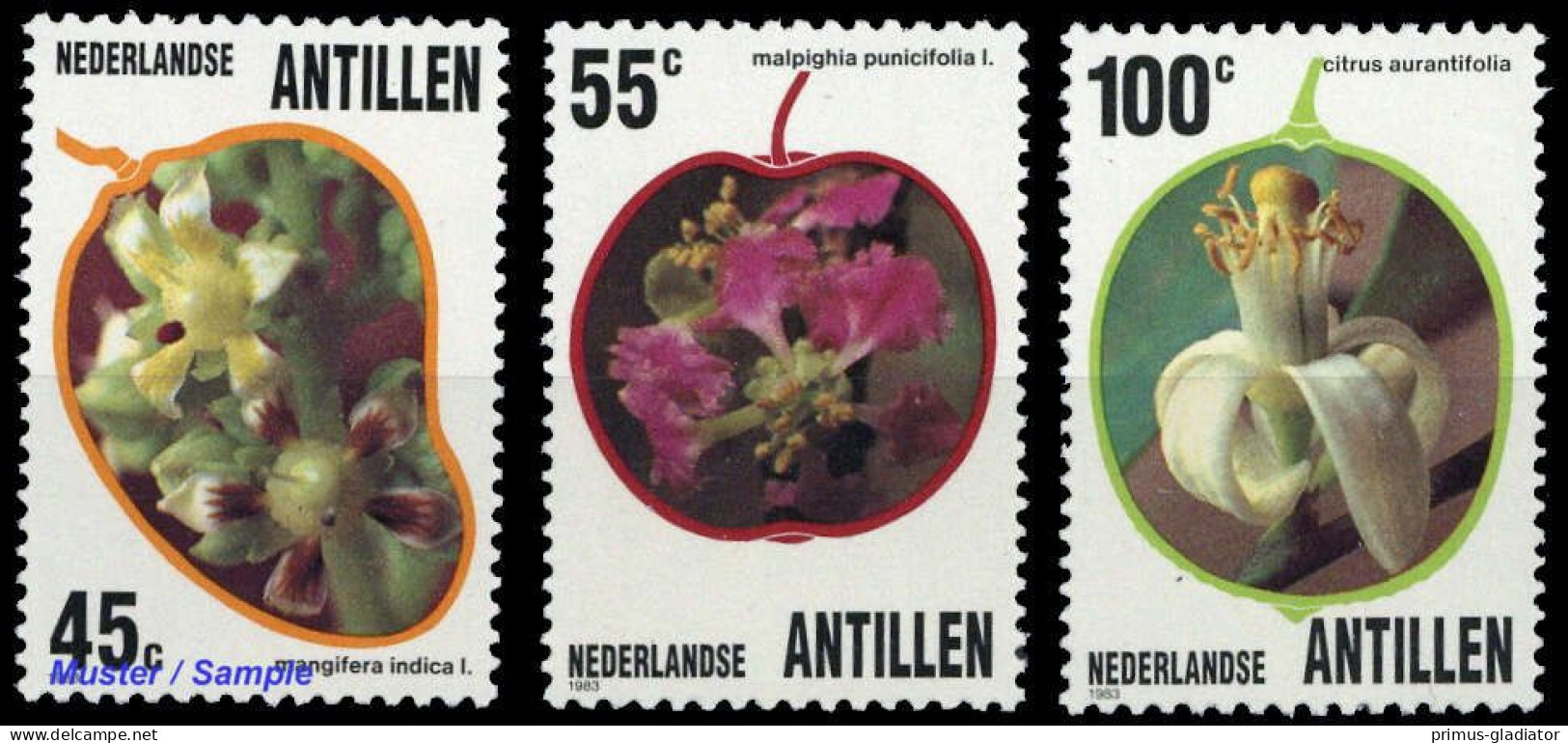 1983, Niederländische Antillen, 497-99, ** - Antillen