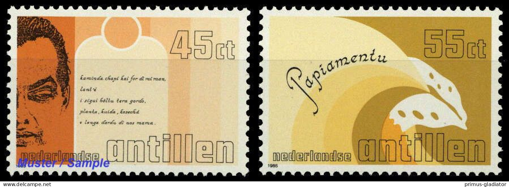 1985, Niederländische Antillen, 562-63, ** - West Indies