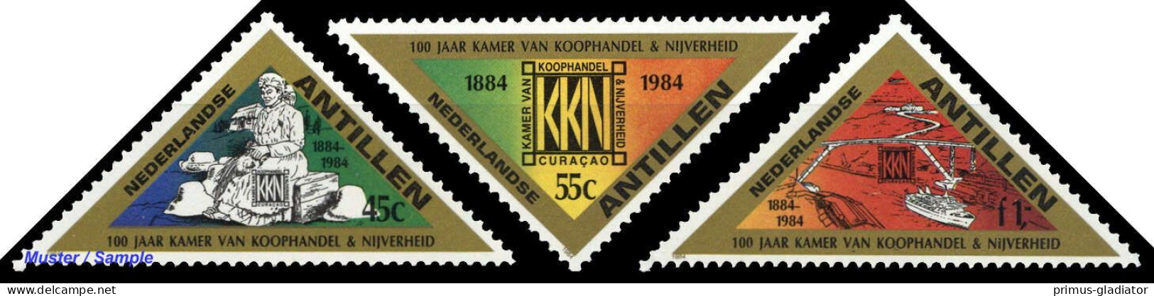 1984, Niederländische Antillen, 527-29, ** - Antillas Holandesas