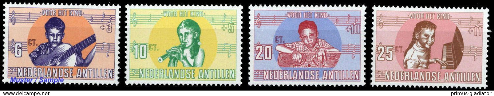 1969, Niederländische Antillen, 210-13, ** - West Indies