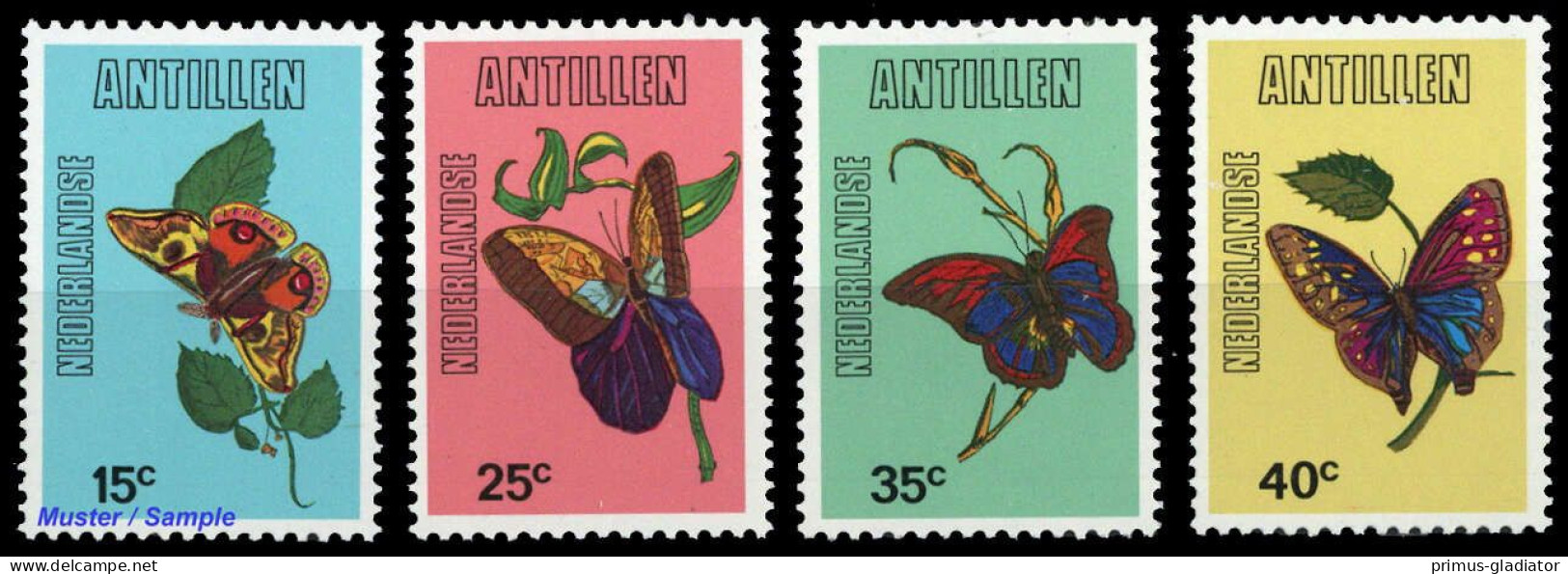 1978, Niederländische Antillen, 363-66, ** - Antilles