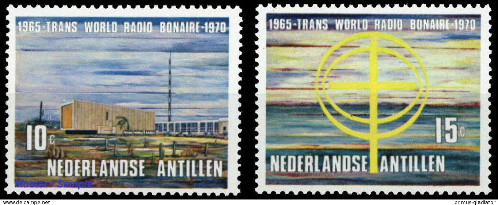 1970, Niederländische Antillen, 215-16, ** - Antilles