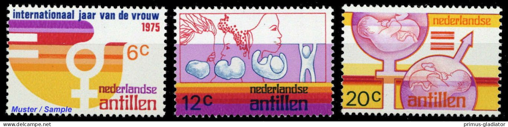 1975, Niederländische Antillen, 304-06, ** - West Indies