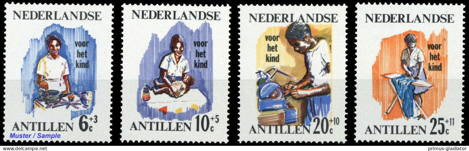 1966, Niederländische Antillen, 170-73, ** - West Indies