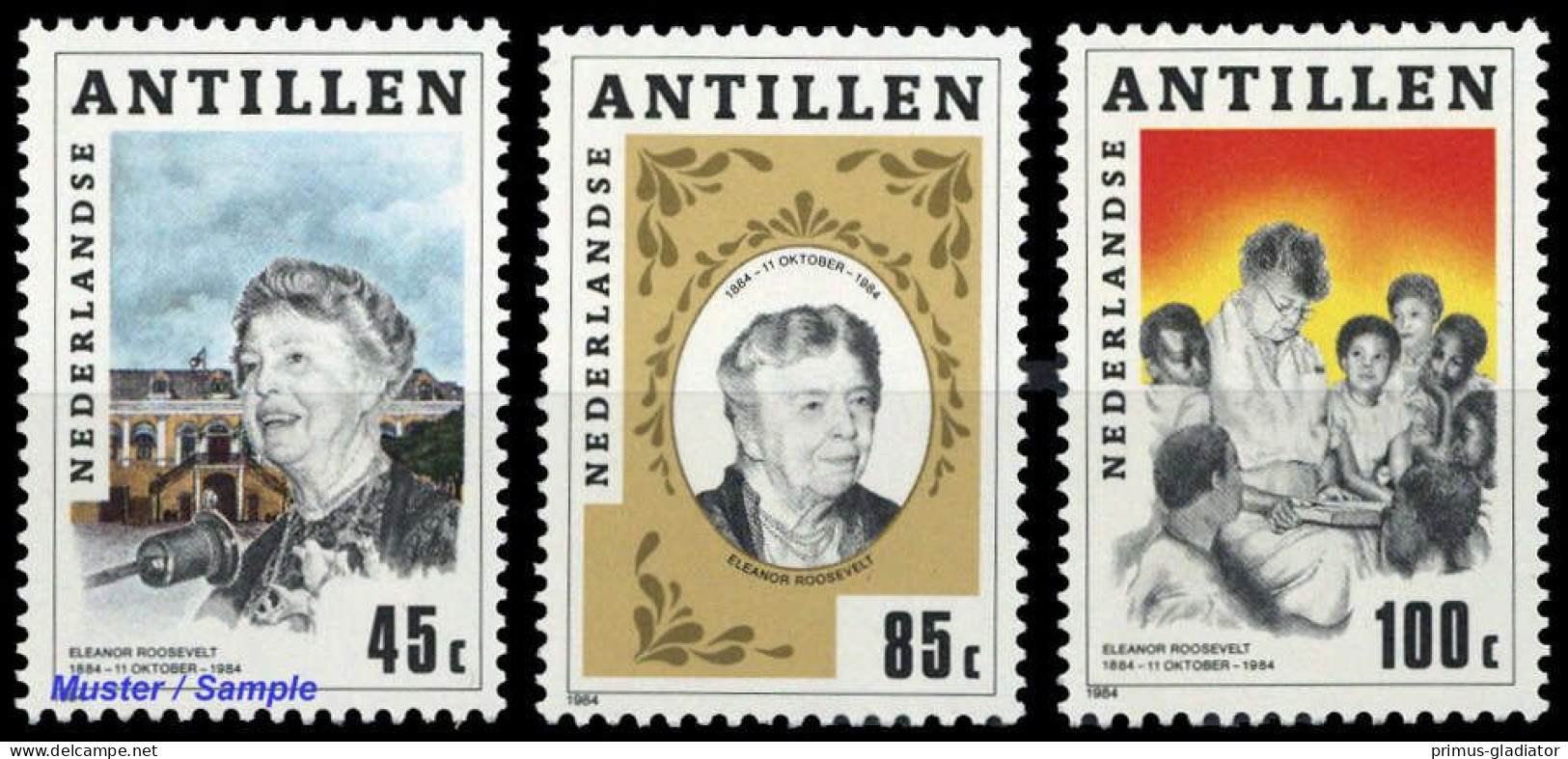 1984, Niederländische Antillen, 539-41, ** - Antillen