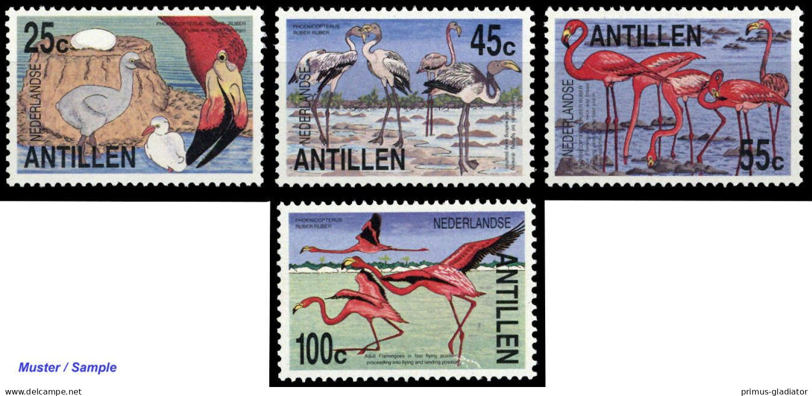 1985, Niederländische Antillen, 545-48, ** - Antillas Holandesas