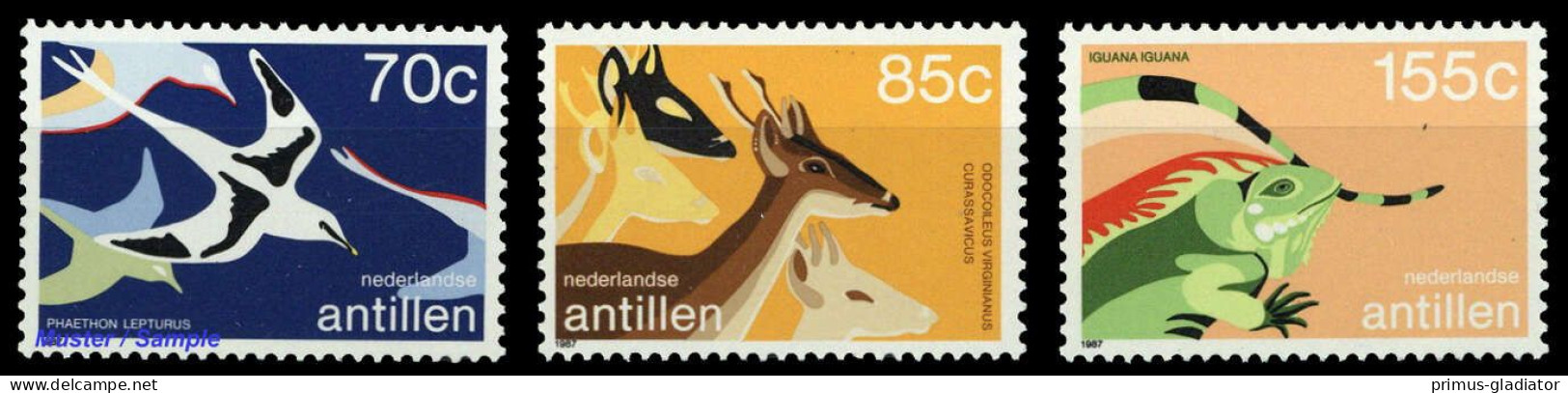 1987, Niederländische Antillen, 622-24, ** - West Indies