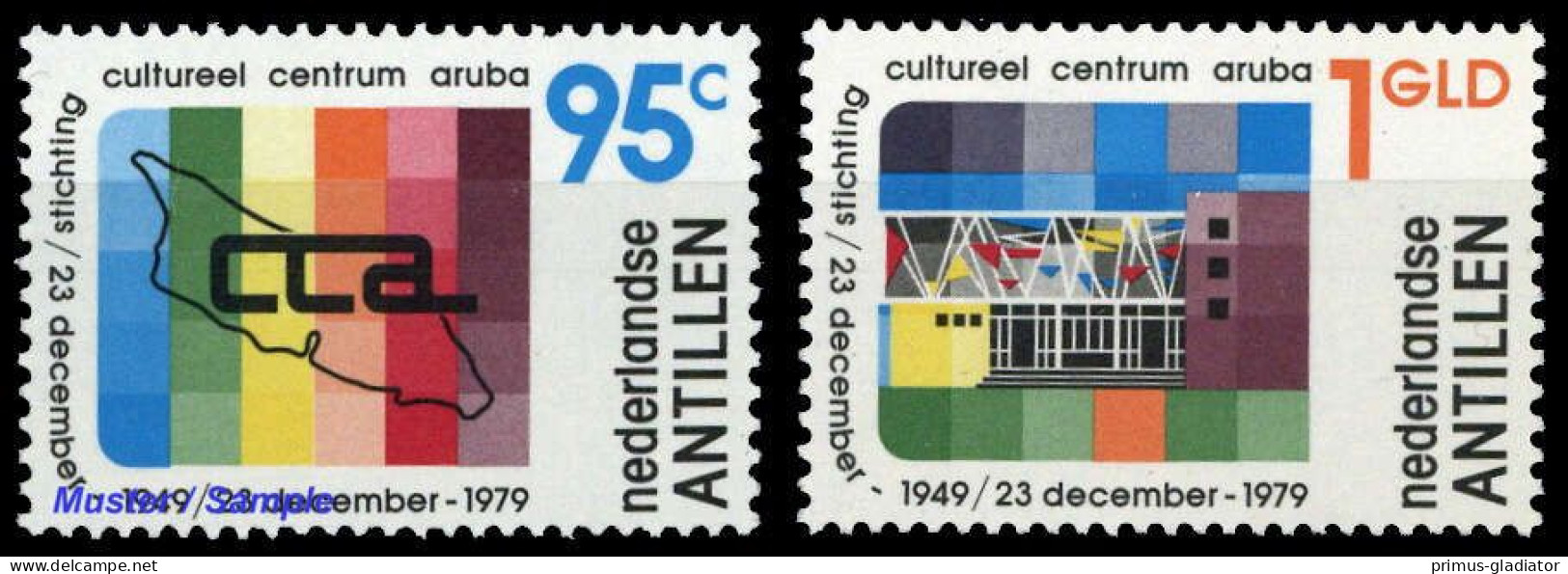 1979, Niederländische Antillen, 407-08, ** - Antille