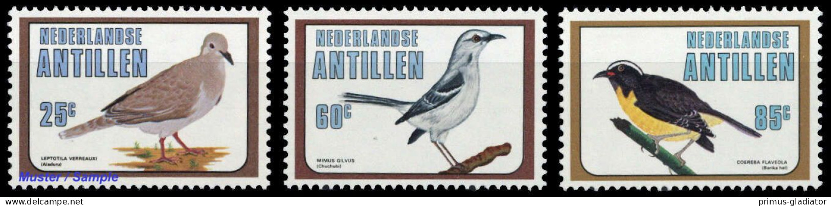 1980, Niederländische Antillen, 429-31, ** - Antille