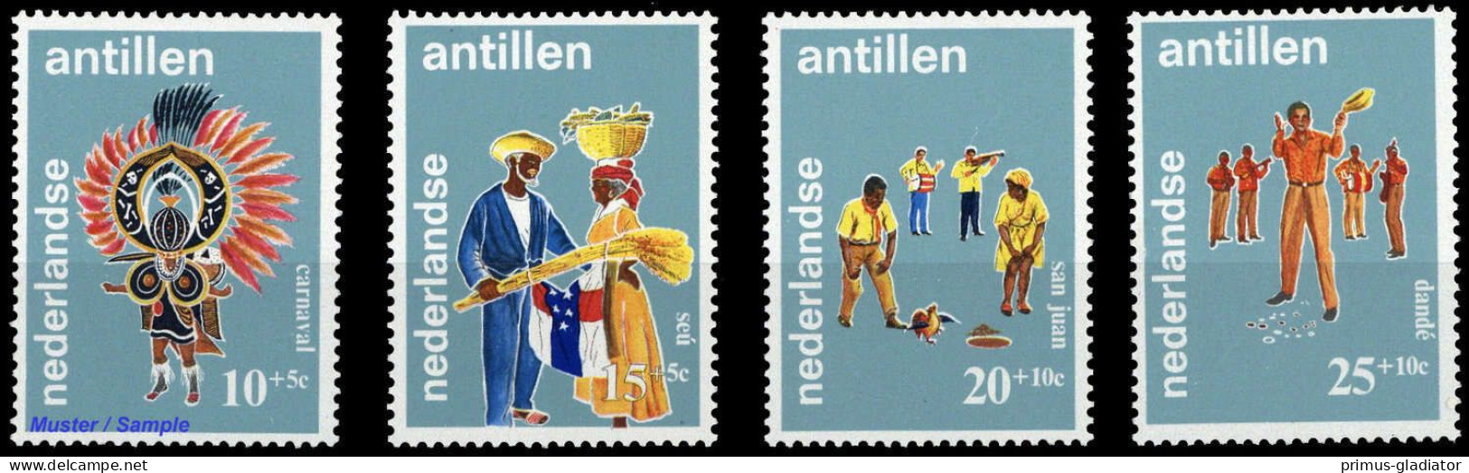 1969, Niederländische Antillen, 204-07, ** - Antillen