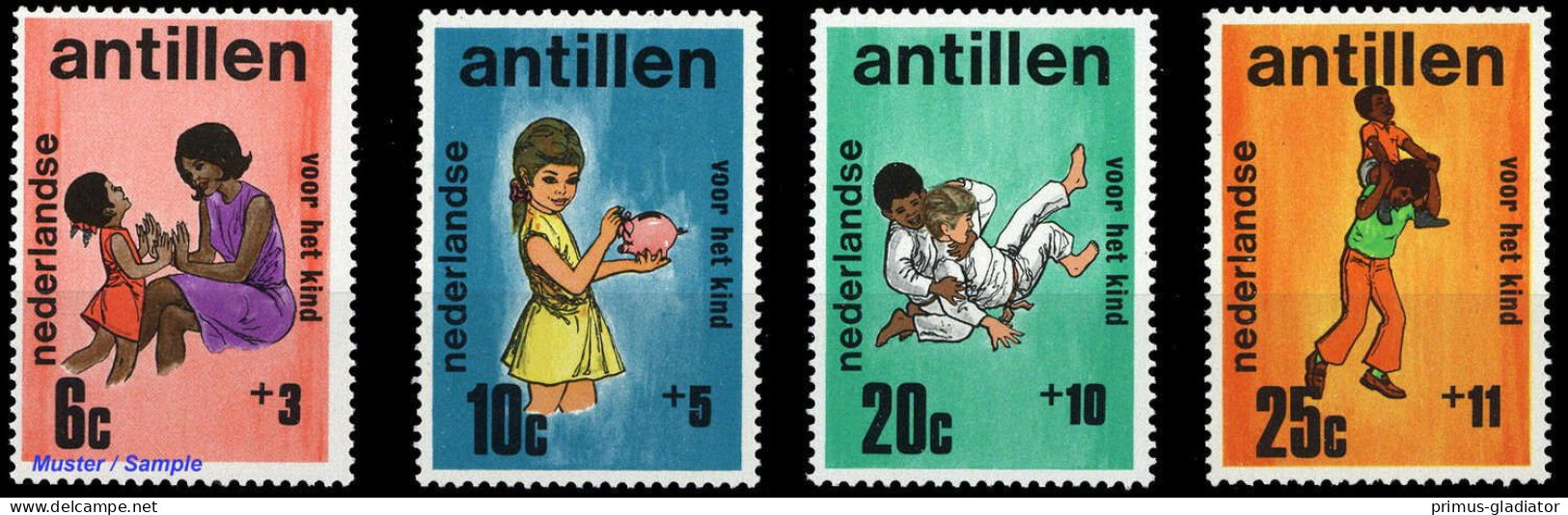 1970, Niederländische Antillen, 224-27, ** - Antilles