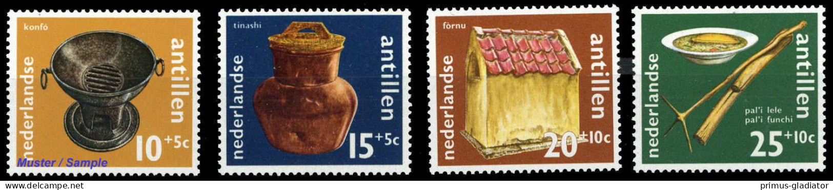 1971, Niederländische Antillen, 230-33, ** - West Indies