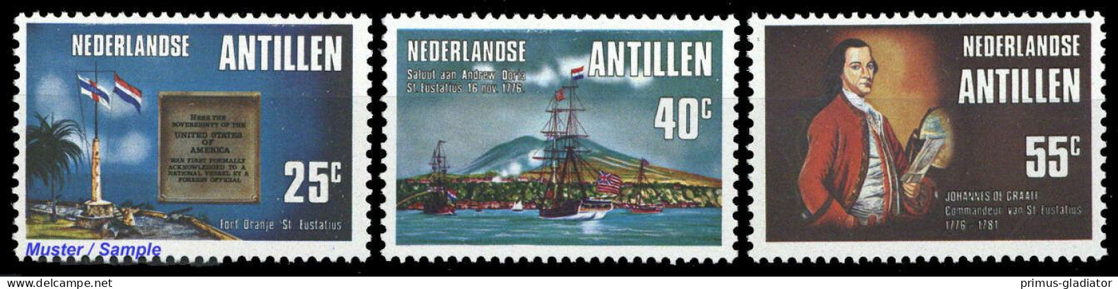 1976, Niederländische Antillen, 320-22, ** - Antille