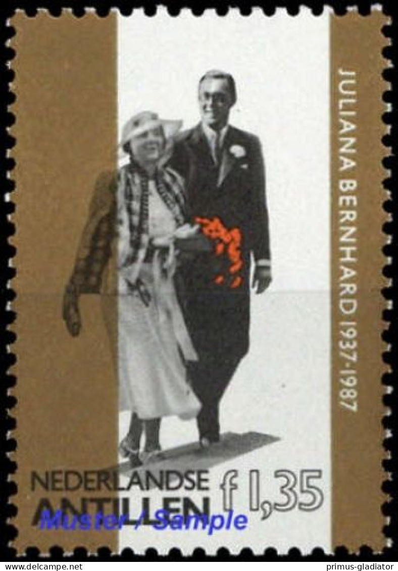 1987, Niederländische Antillen, 604, ** - West Indies