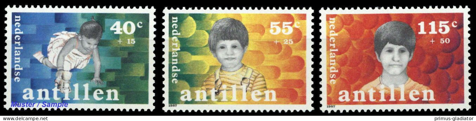 1987, Niederländische Antillen, 619-21, ** - Antilles