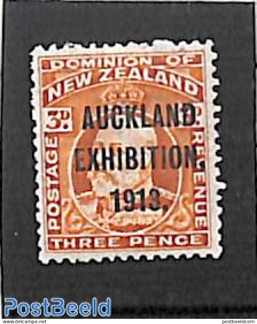 New Zealand 1913 3d, Stamp Out Of Set, Unused (hinged) - Ongebruikt