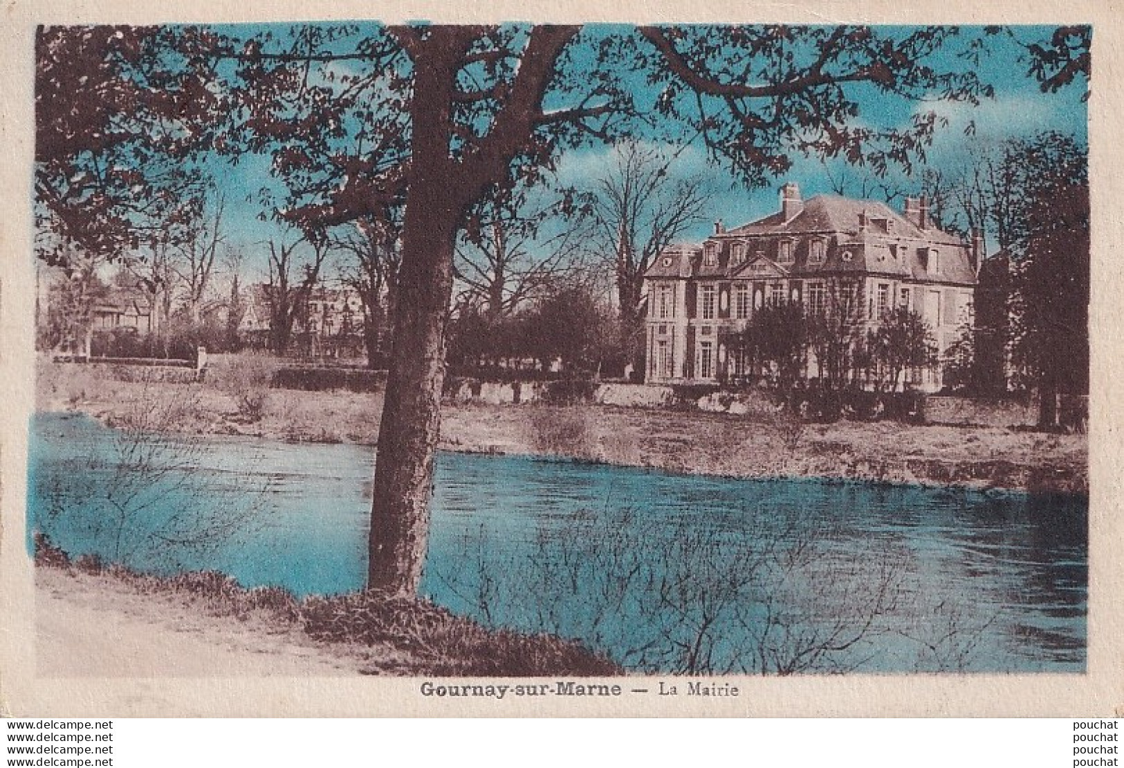 A21-93) GOURNAY SUR MARNE - LA MAIRIE   - ( 2 SCANS ) - Gournay Sur Marne