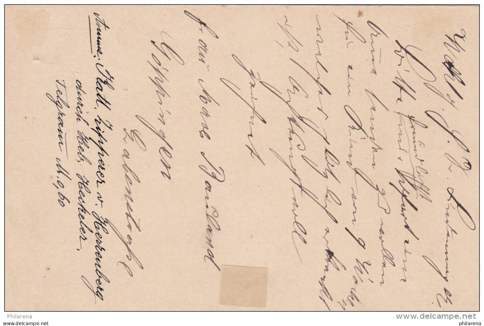 Württemberg:  Postkarte Von Göppingen Nach Stuttgart1892 - Lettres & Documents