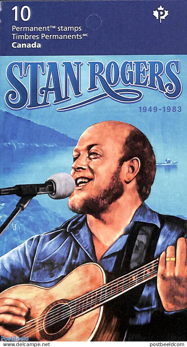 Canada 2021 Stan Rogers Booklet S-a, Mint NH, Performance Art - Music - Stamp Booklets - Nuovi