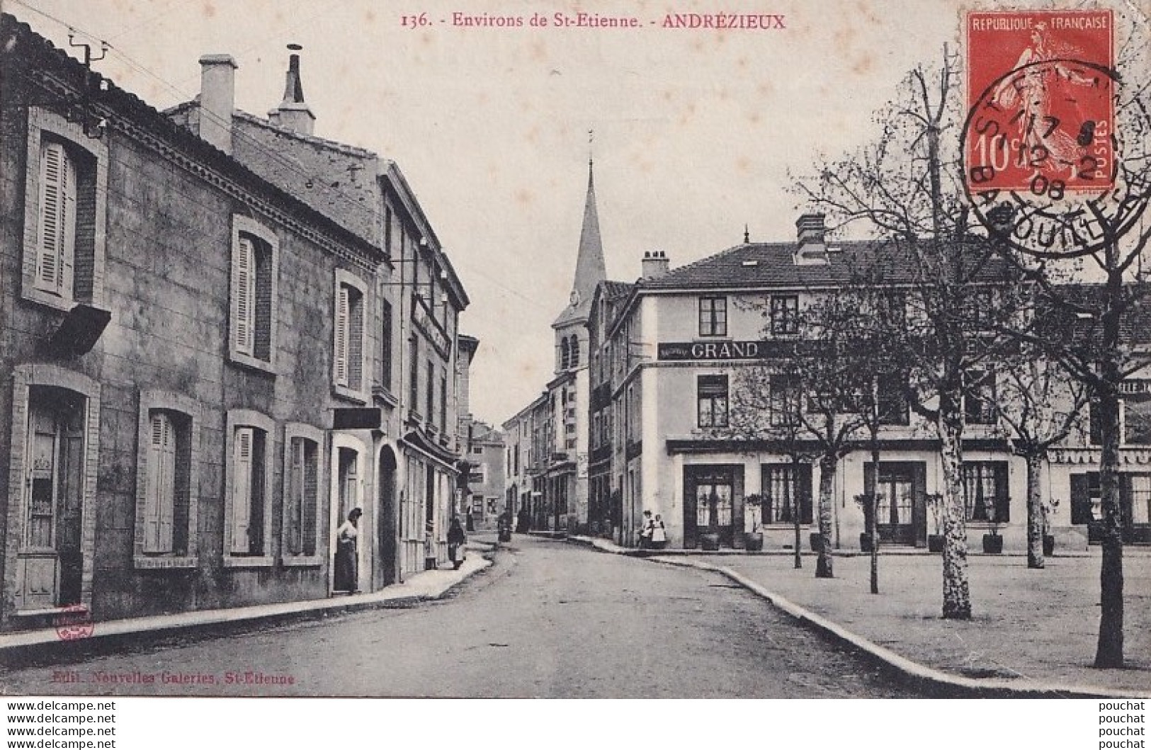 J18-42) ENVIRONS DE SAINT - ETIENNE -  ANDREZIEUX  - Andrézieux-Bouthéon