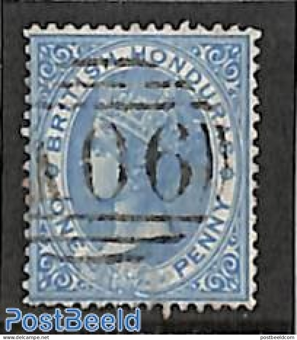 Belize/British Honduras 1865 1d, Without WM, Used, Used Stamps - British Honduras (...-1970)